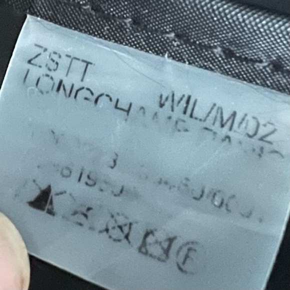 Authentic Longchamp Le Pliage Club Shoulder Shopping Tote – Gray w/ Yellow trim - Picture 7 of 16